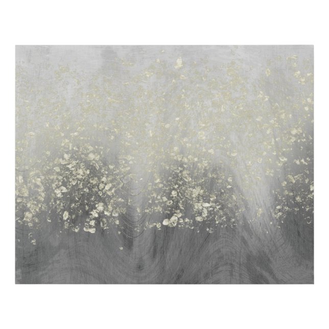 Glitter Swirl Faux Canvas Print (Front)