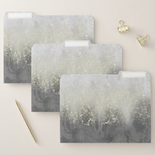 Glitter Swirl File Folder
