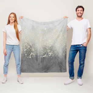 Glitter Swirl Fleece Blanket