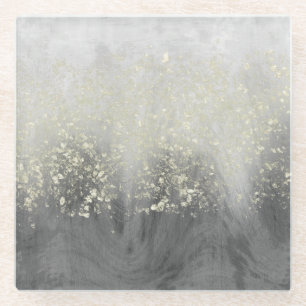 Glitter Swirl Glass Coaster