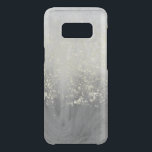 Glitter Swirl Uncommon Samsung Galaxy S8 Case<br><div class="desc">Glitter Swirl I by Jennifer Goldberger. Design featuring beautiful grey swirls and gold flecks.</div>