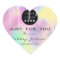 Glitter Thank Logo Holograph Metal Pink Pastel