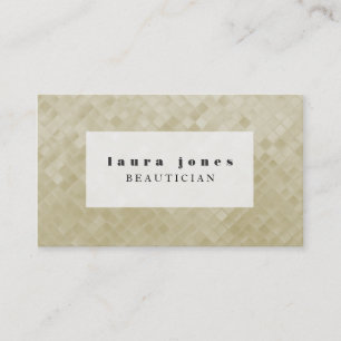 Glitter Tiles Hair Stylist Fashion Template Business Card