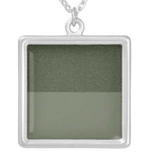 Glitter Top Matte Bottom Moss Pendant – Customize