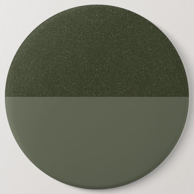 Glitter Top Moss Green Button – Customizable (Front)