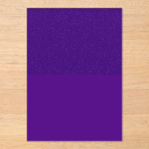 Glitter Top Purple Acrylic Invitation – Customize