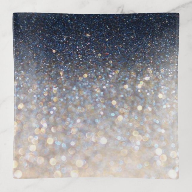 Glitter Trinket Tray (Front)