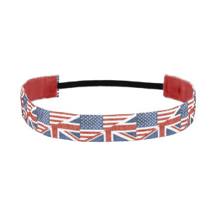 glitter usa uk headband