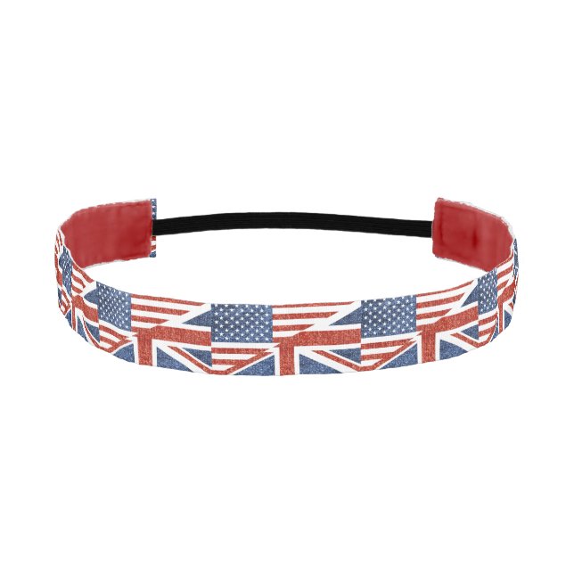 glitter usa uk headband (Front)