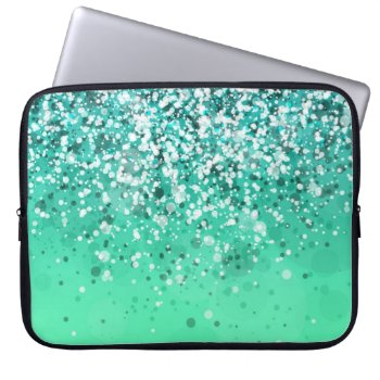 Glitter Variations I Laptop Sleeve by RainCarnival at Zazzle