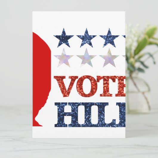 glitter vote hillary (Standing Front)