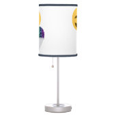 glitter wink emoji lamp (Right)
