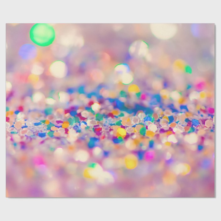 Glitter Wrapping Paper