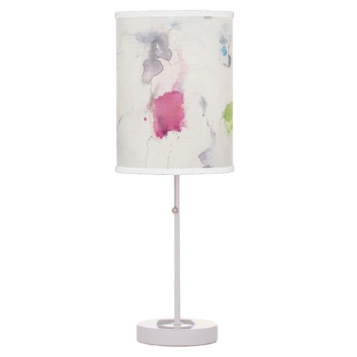 Glitterati I Abstract Print  Mike Schick Table Lamp