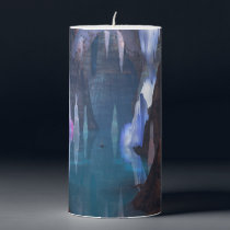Glittering Caves by Night Candle