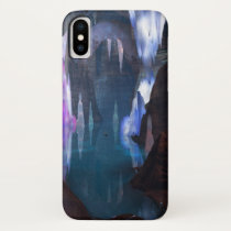 Glittering Caves by Night iPhone Case-Mate iPhone X Case
