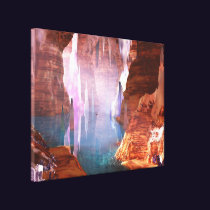 Glittering Caves Canvas Print