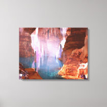 Glittering Caves Canvas Print