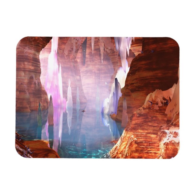 Glittering Caves Flexible Magnet (Horizontal)