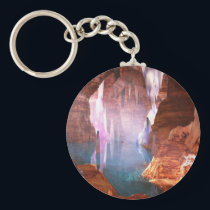 Glittering Caves Keychain