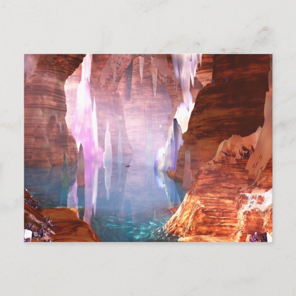 Glittering Caves Postcard