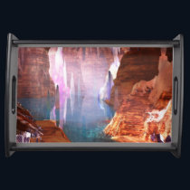 Glittering Caves Serving Tray