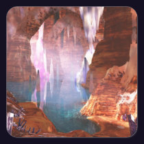 Glittering Caves Stickers