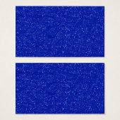 GLITTERING DARK ROYAL BLUE OCEAN WHITE SPARKLES TE (Front & Back)