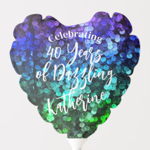 Glittering Glamour Sequin Balloon
