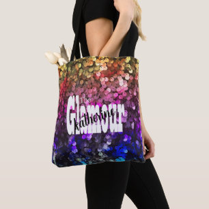 Glittering Glamour Sequin Tote Bag