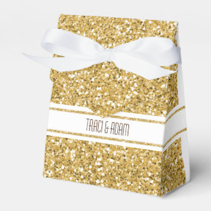 Glittering Gold Box - Champagne & chandelier