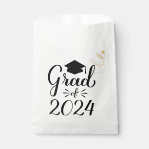 Glittering Graduation 2024 Party Favor Bag: Sparkl Bag