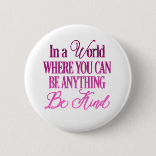 Glittering Inspirational Quote Pin