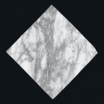 Glittering Marble Stone Bandana<br><div class="desc">Beautiful silver and gray marble stone texture with glitter</div>