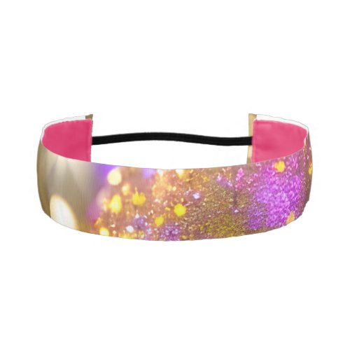 Glittering Orbs _ A Dazzling Display Athletic Headband