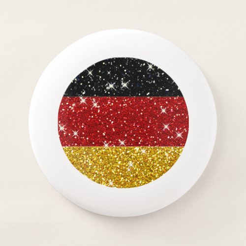 Glitters Germany Flag with Sparkles Wham_O Frisbee