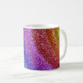 Glitters Rainbow Coffee Mug (Front Right)