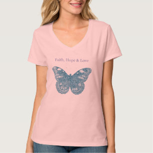 Glittery Butterfly T-Shirt