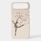 Glittery Dancer Case For iPhone 5C (Back)