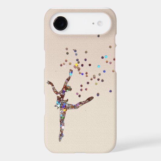 Glittery Dancer Case For iPhone 5C (Back)