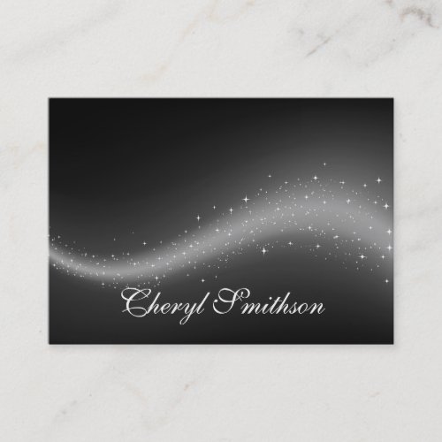 Glittery Design Business Card