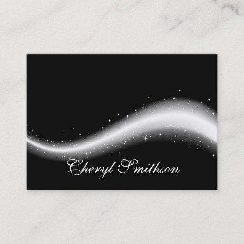 Glittery Design Business Card