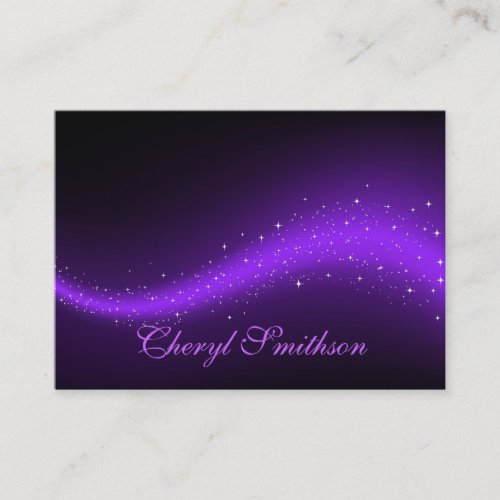 Glittery Design Business Card