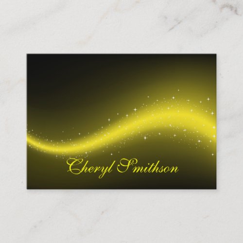 Glittery Design Business Card