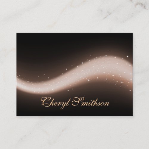 Glittery Design Business Card