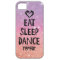 Glittery Eat, Sleep, Dance case