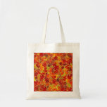 Glittery Fall Maple Leaves Tote Bag
