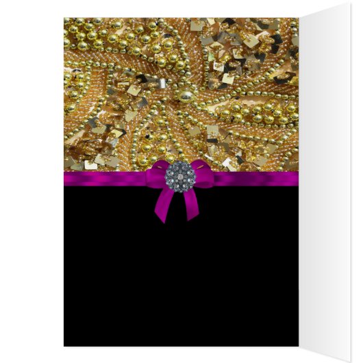 Glittery gold & black (Inside (Left))