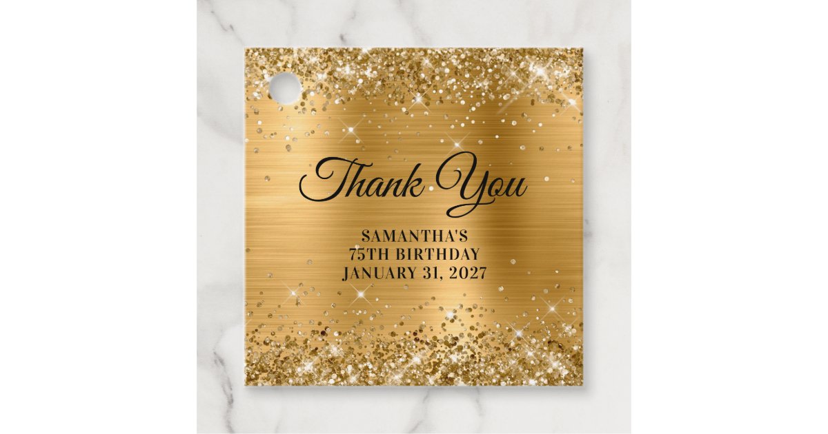 Custom Fancy Frame Let Love Sparkle Paper Tags, Hang Tags For Wedding