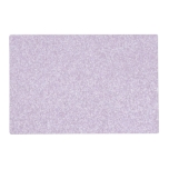 Glittery Lavender Placemat at Zazzle